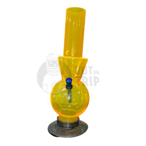 12 Inch Acrylic Bong - Cone Bulb with Ice Catcher