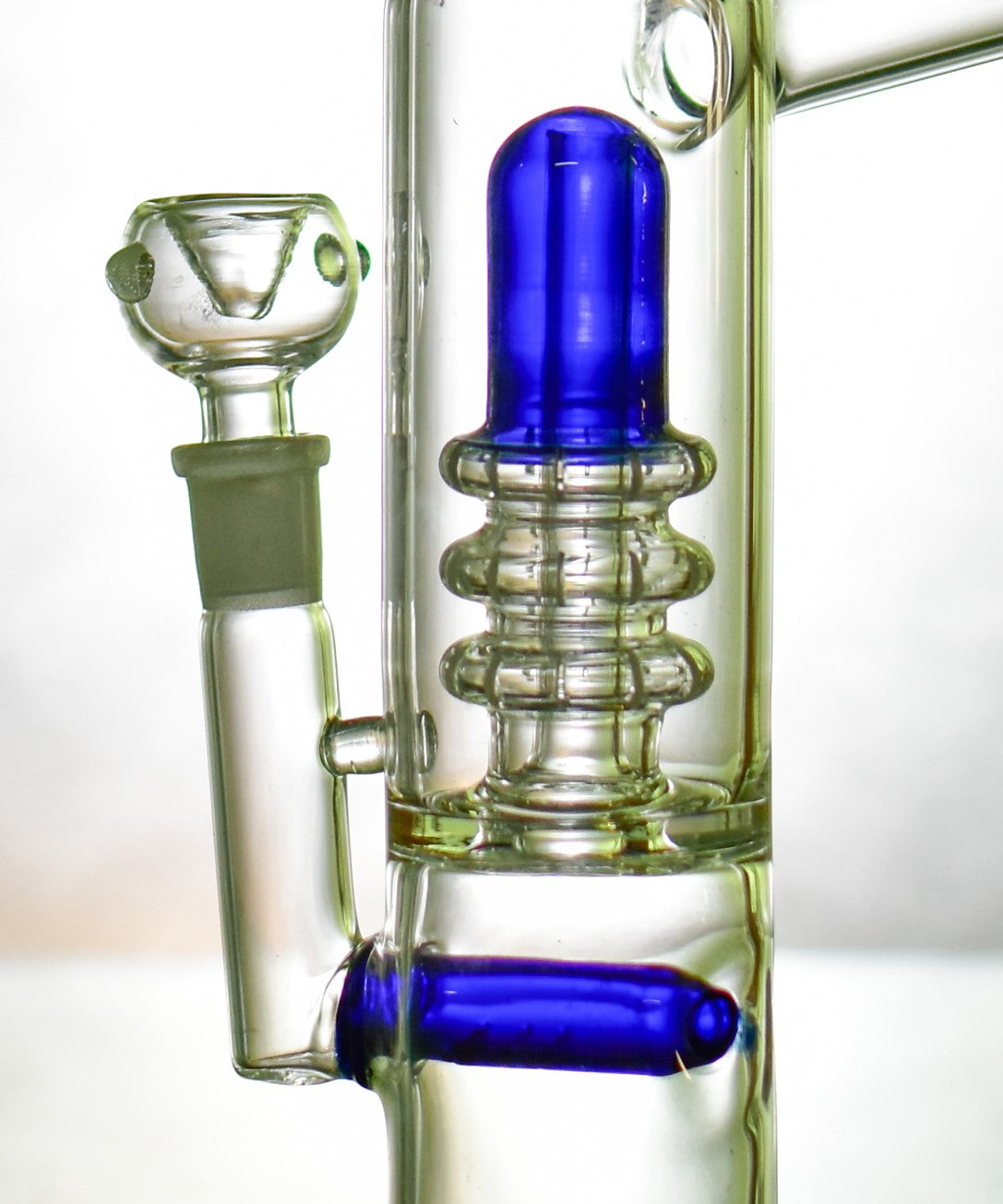 8 Inch Assorted Colors Upright Bubbler with UFO and Inline Percolator (Discontinued)