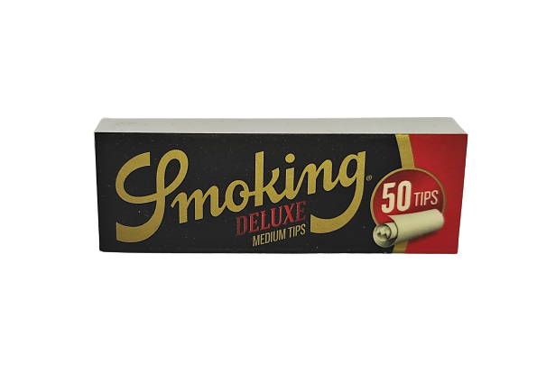 SMOKING Delux Medium Tips - 50 Tips