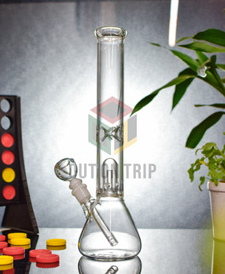 12 Inch Glass Bong with Ice Catcher & Inset Percolator