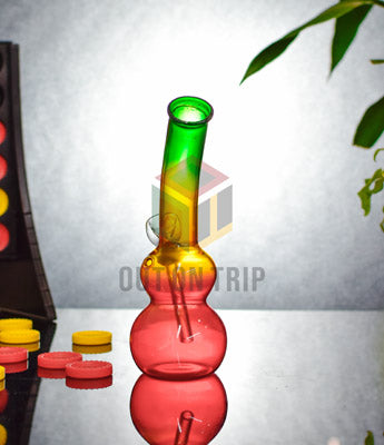 6 Inch Raasta Transparent Glass Bong