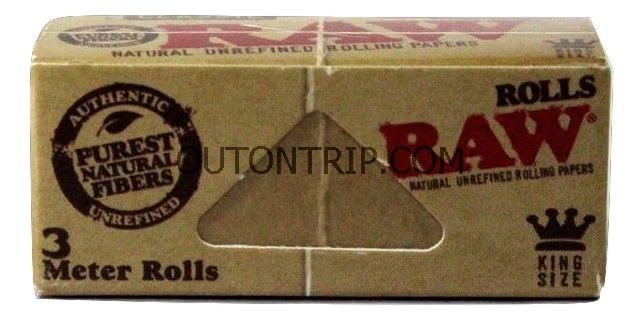 RAW CLASSIC ROLL 3meter ROLLING PAPER ROLL - Outontrip