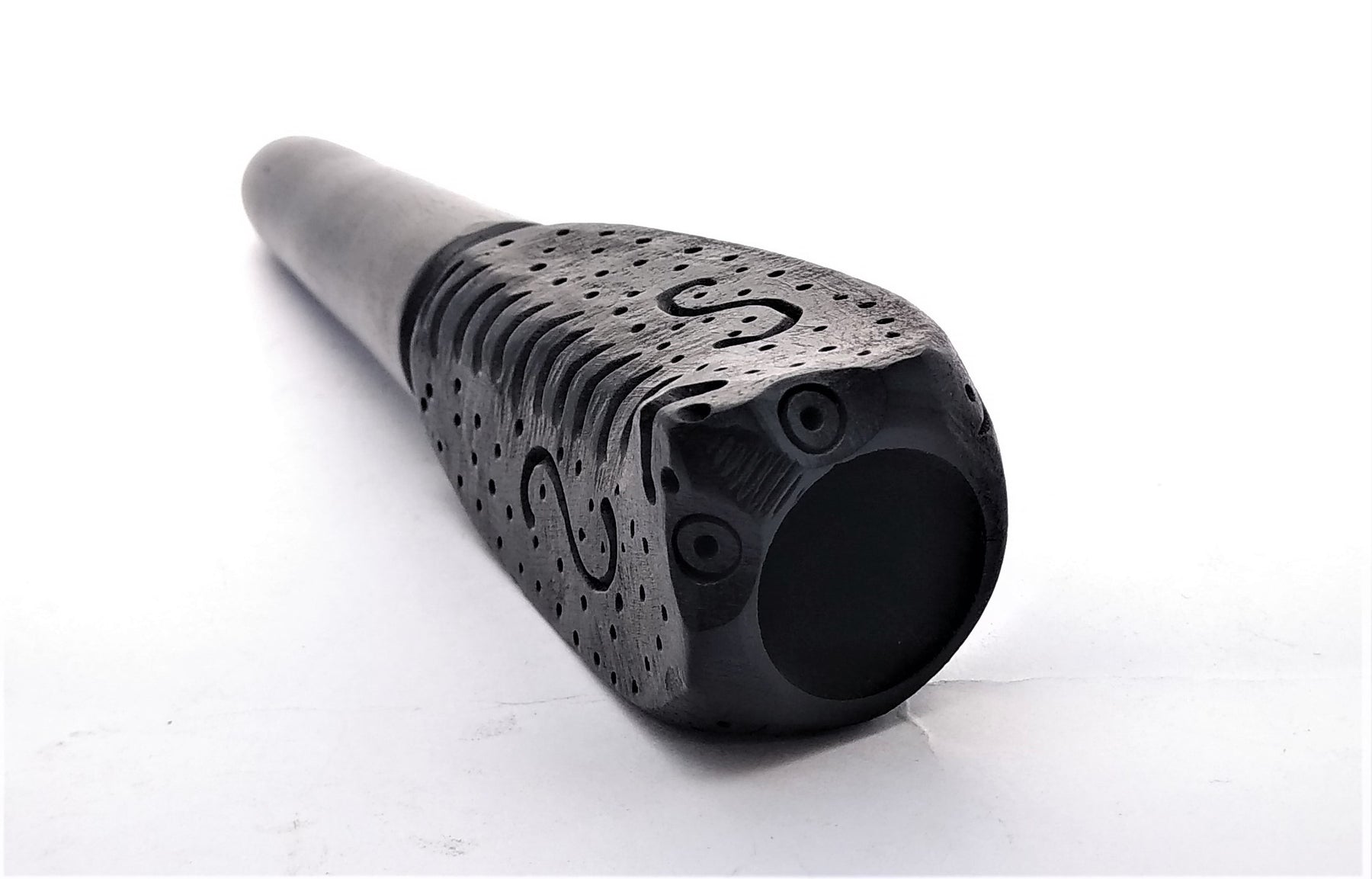 Ebony 6 inch Wood Chillum King Cobra - Outontrip