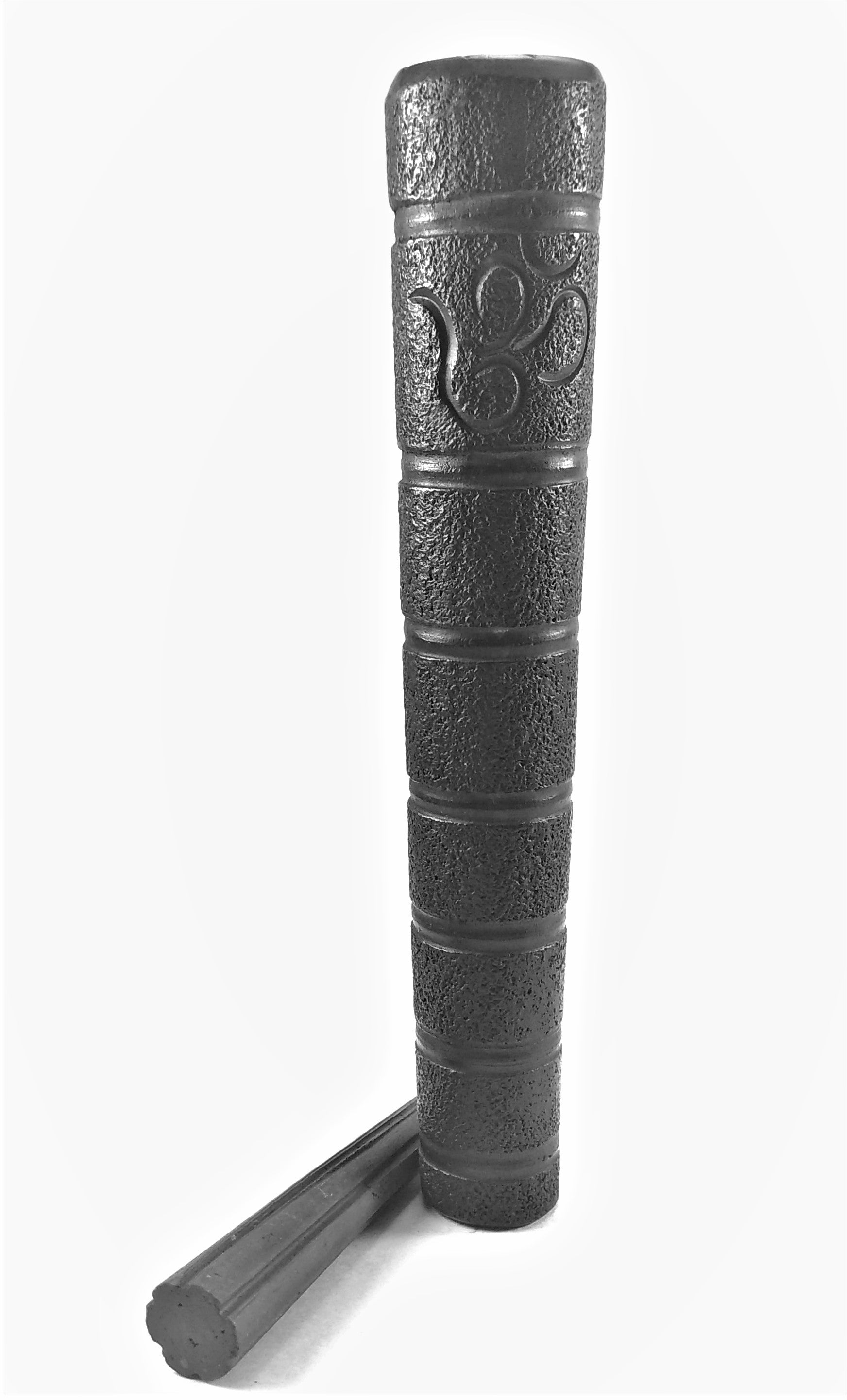 Handmade 6 inch SADHU CLAY CHILLUM/SMOKING PIPE - Outontrip