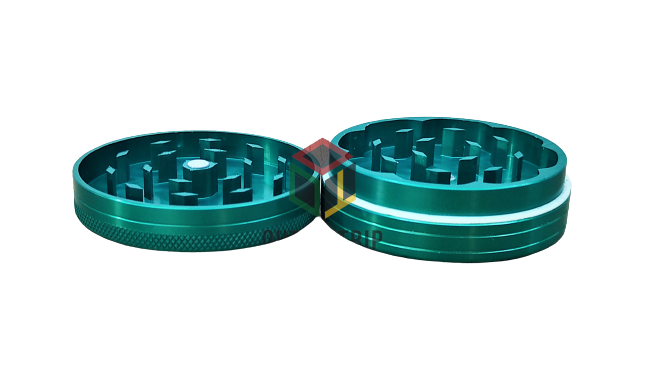 CNC Classic Aluminium Large Herb Crusher - 56MM