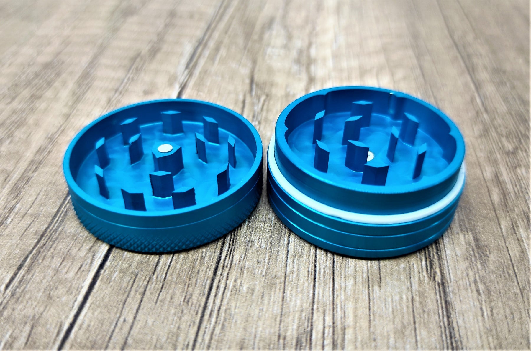 CNC Classic Aluminium Large Herb Crusher - 40MM