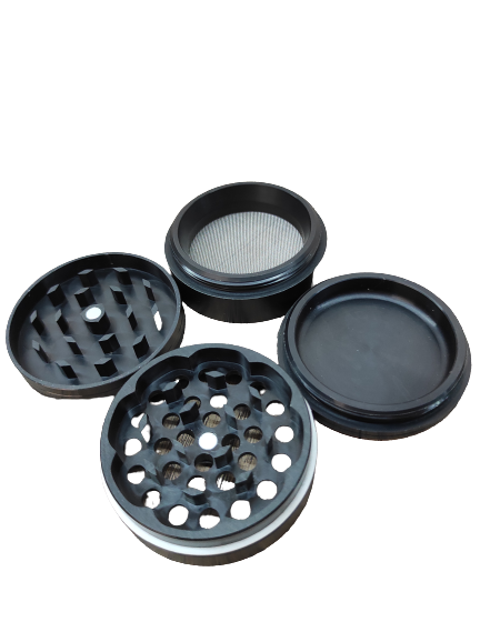 CNC Classic Aluminium Large Herb Crusher - 56MM