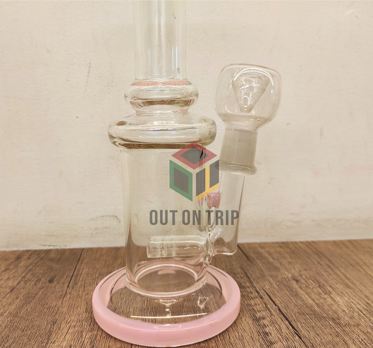 9 Inch Assorted Colors Bong with Inline Percolator
