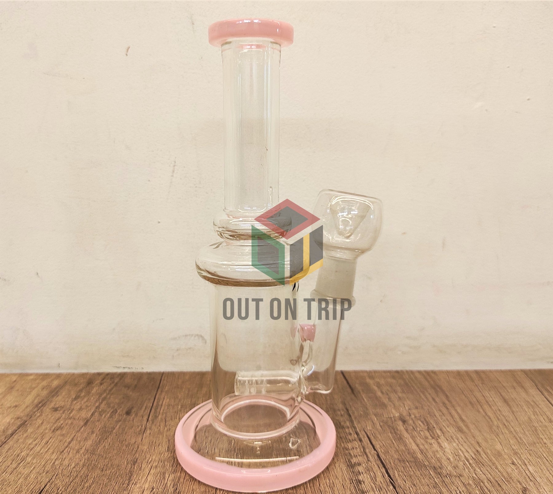 9 Inch Assorted Colors Bong with Inline Percolator