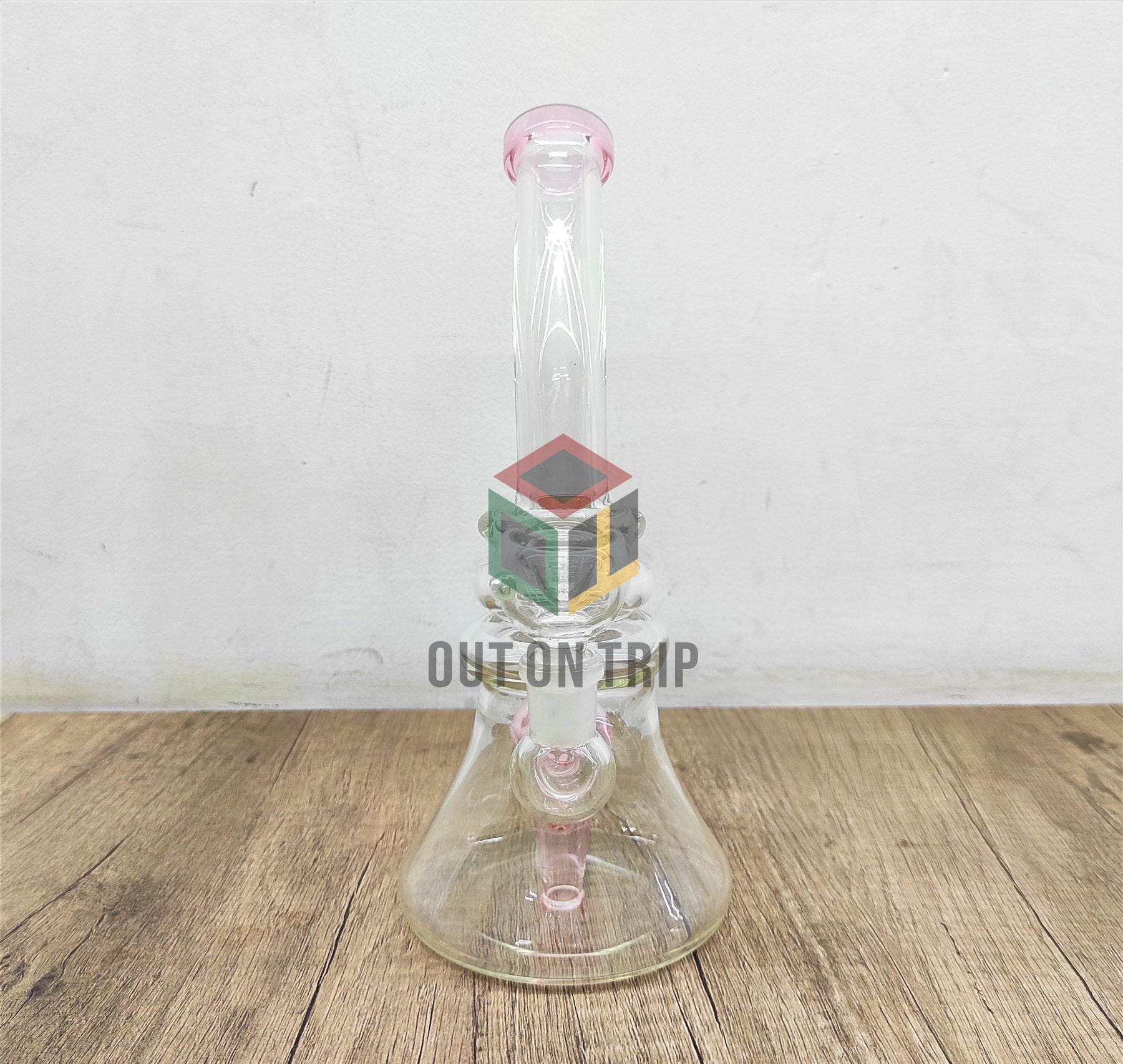 9 Inch Beaker Assorted Colors Bong with Monster Inline Percolator (Discontinued)