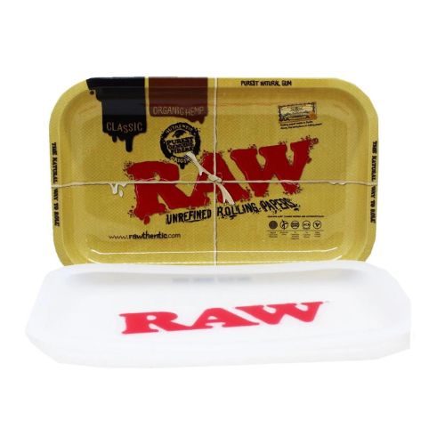 RAW METAL DAB ROLLING TRAY AND COVER