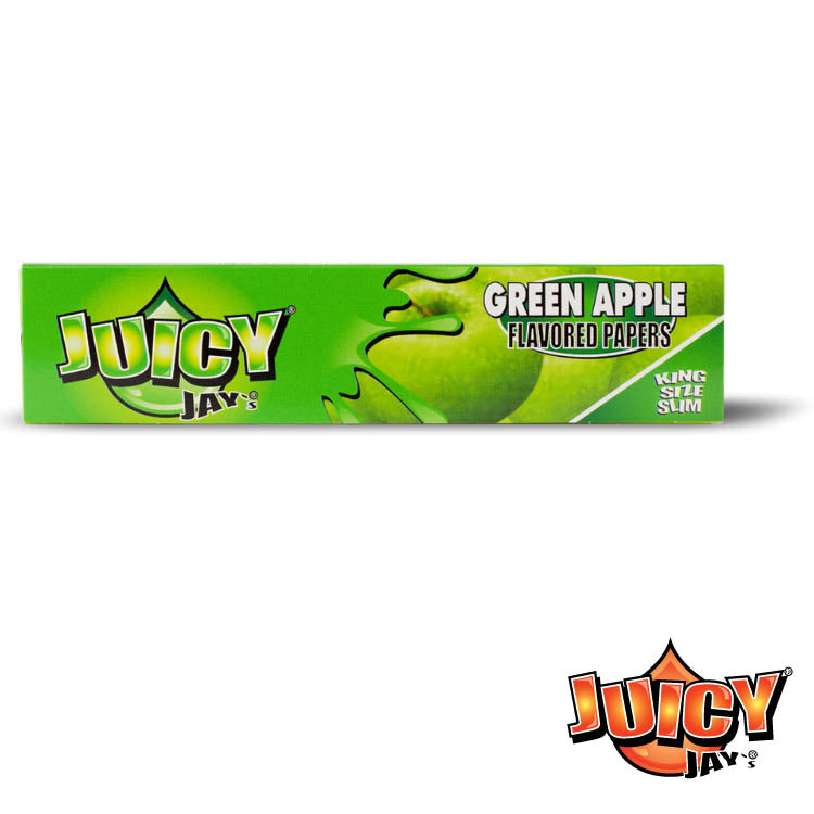 Juicy Jay green apple flavored rolling paper