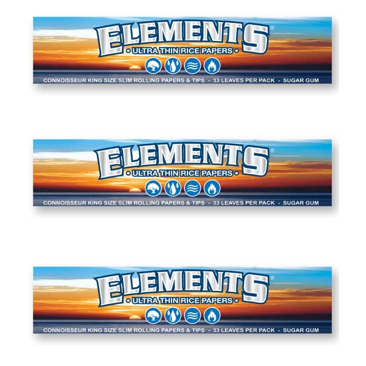 ELEMENTS Rolling Paper King Size Slim