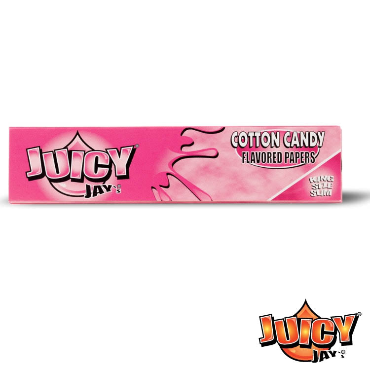 Juicy jay Cotton candy flavored rolling paper 