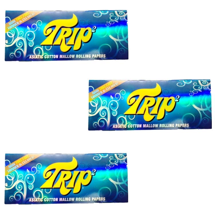 Trip2 Transparent Rolling Paper King Size - 40 Leaves