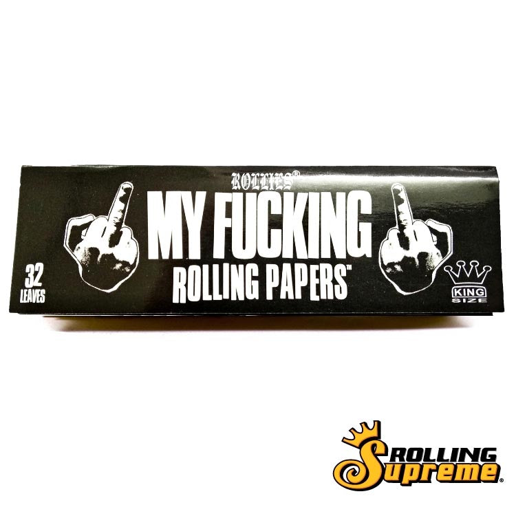 Rollies 'My F'Kn Paper' Rolling Paper King Size