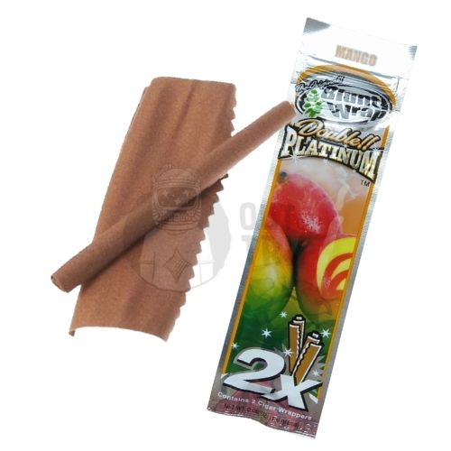 DOUBLE PLATINUM Blunt Wraps - Mango