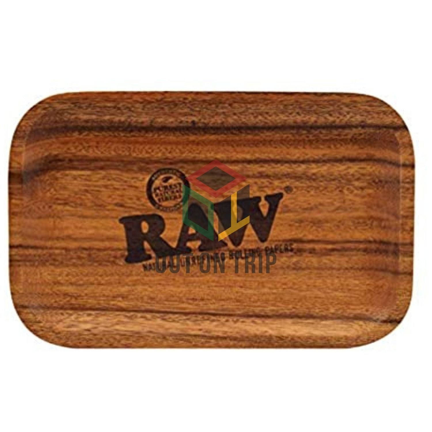 RAW Wooden Rolling Tray - Small