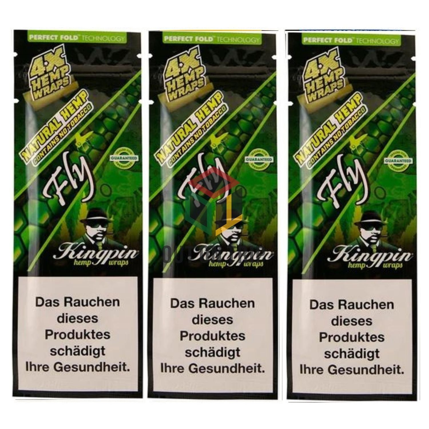 KingPin Organic Blunt Wrap - Fly Flavor