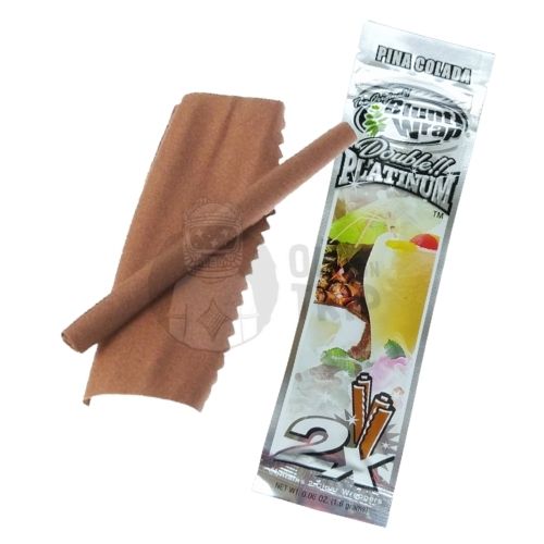 DOUBLE PLATINUM Blunt Wraps - PINA COLADA