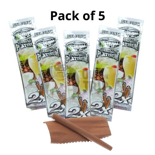 DOUBLE PLATINUM Blunt Wraps - PINA COLADA