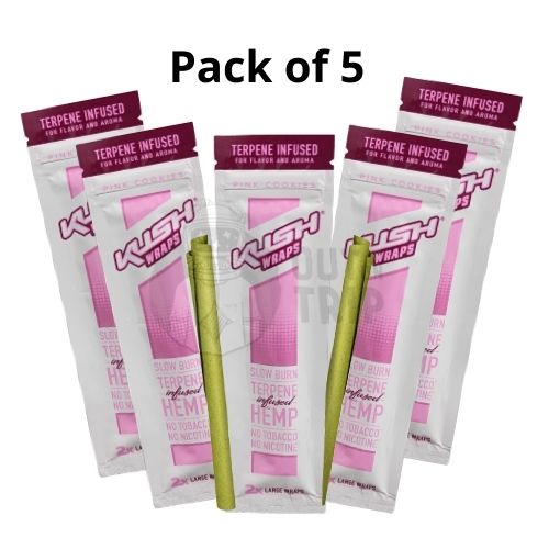 KUSH TERPENE INFUSED WRAPS - PINK COOKIES