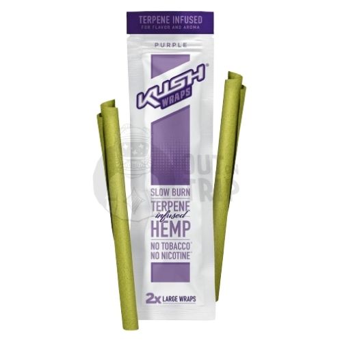 KUSH TERPENE INFUSED WRAPS - PURPLE
