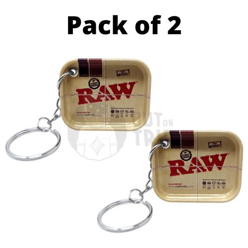 RAW MINIATURE ROLLING TRAY KEY CHAIN