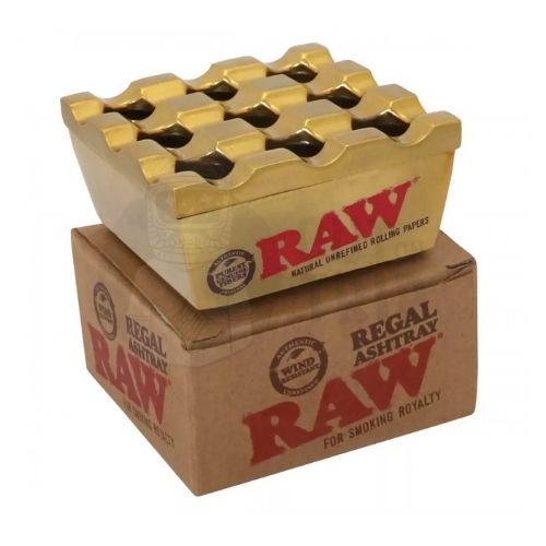 RAW REGAL WINDPROOF METAL ASHTRAY