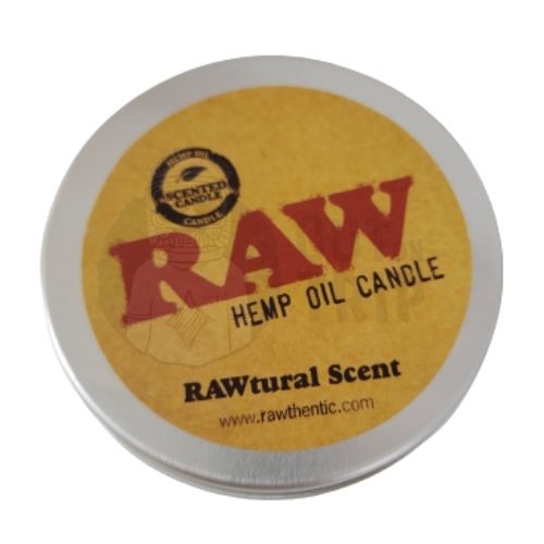 RAW Organic OIL CANDLE - Scented Candle