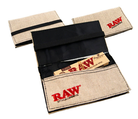 RAW PURE HEMP SMOKING WALLET - Outontrip