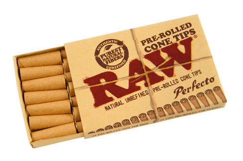 RAW PREROLLED ROLLING paper FILTER TIPS/ROACH - Outontrip