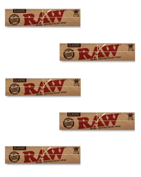 RAW Classic Rolling Paper King Size Slim
