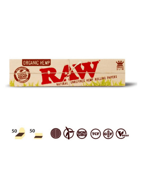 RAW Organic Rolling Paper King Size Slim