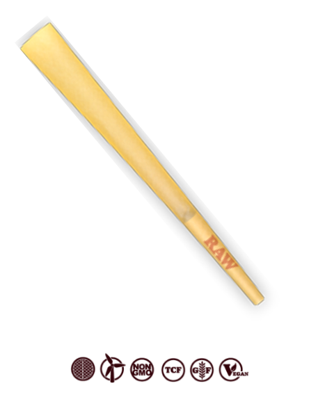 RAW Classic Emperador Prerolled Cone - 8 Inch