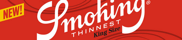 SMOKING Red Thinnest Rolling Paper King Size