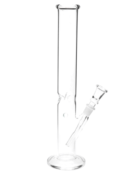 12 Inch Straight tube Glass Bong with Ice Catcher