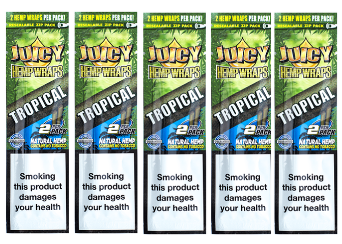 Juicy Organic Wrap - Tropical Flavour