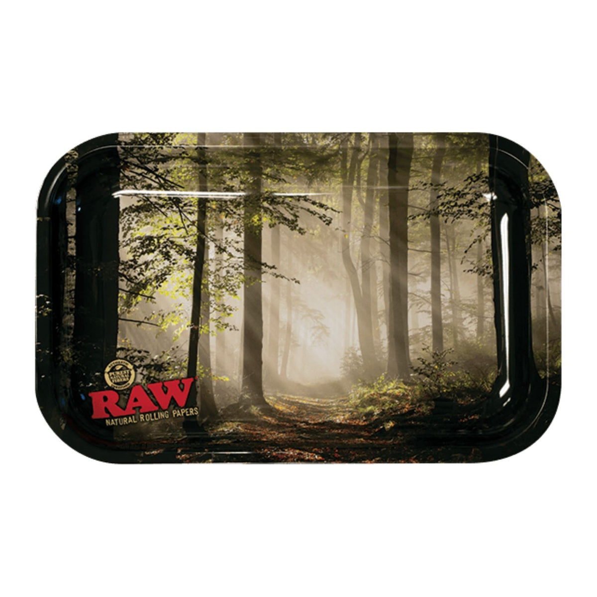 RAW Smoky Forest Rolling Tray - Small