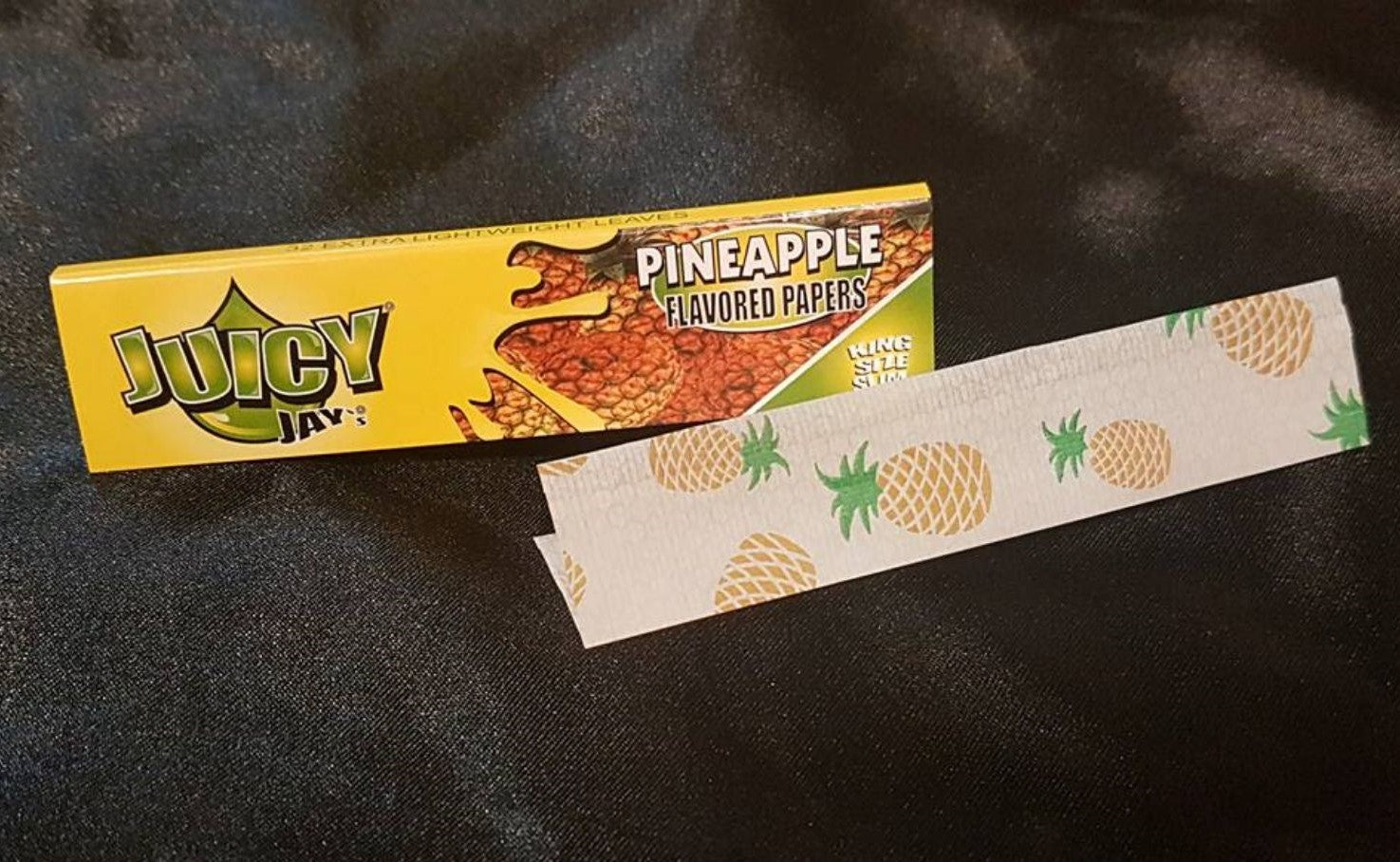 Juicy Jay Rolling Papers - Pineapple Flavor - KSS