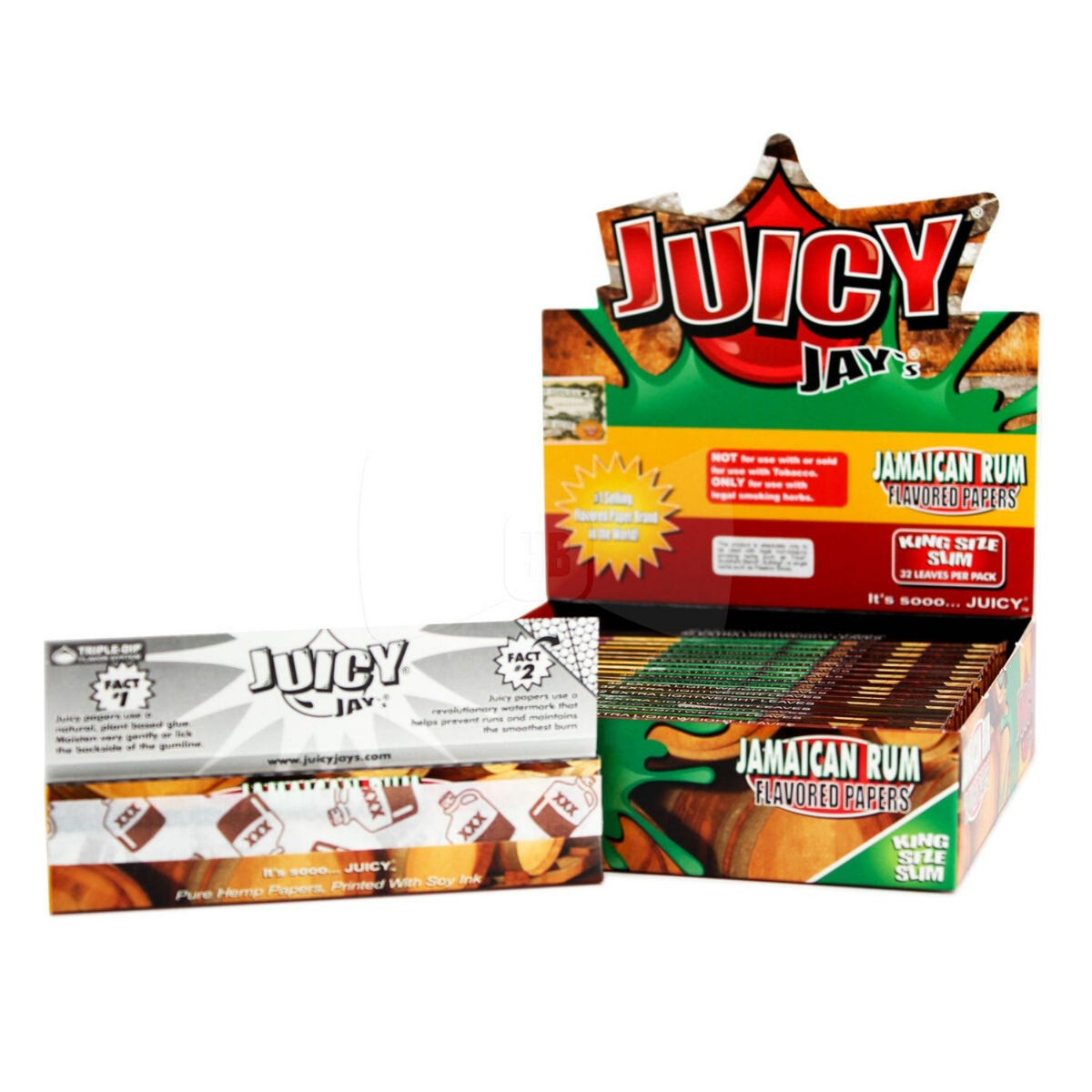 Juicy Jay Rolling Papers - Jamican Rum Flavor -KSS