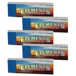 Elements ROLLING PAPER FILTER TIPS/ROACH Pack of 3 or 5 - Outontrip