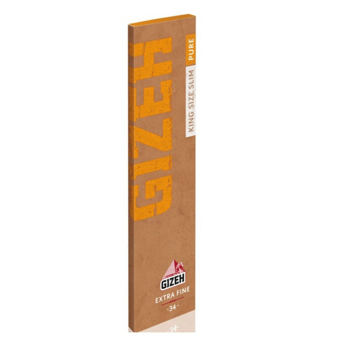 GIZEH Extra Fine Organic Rolling Paper King Size Slim Box