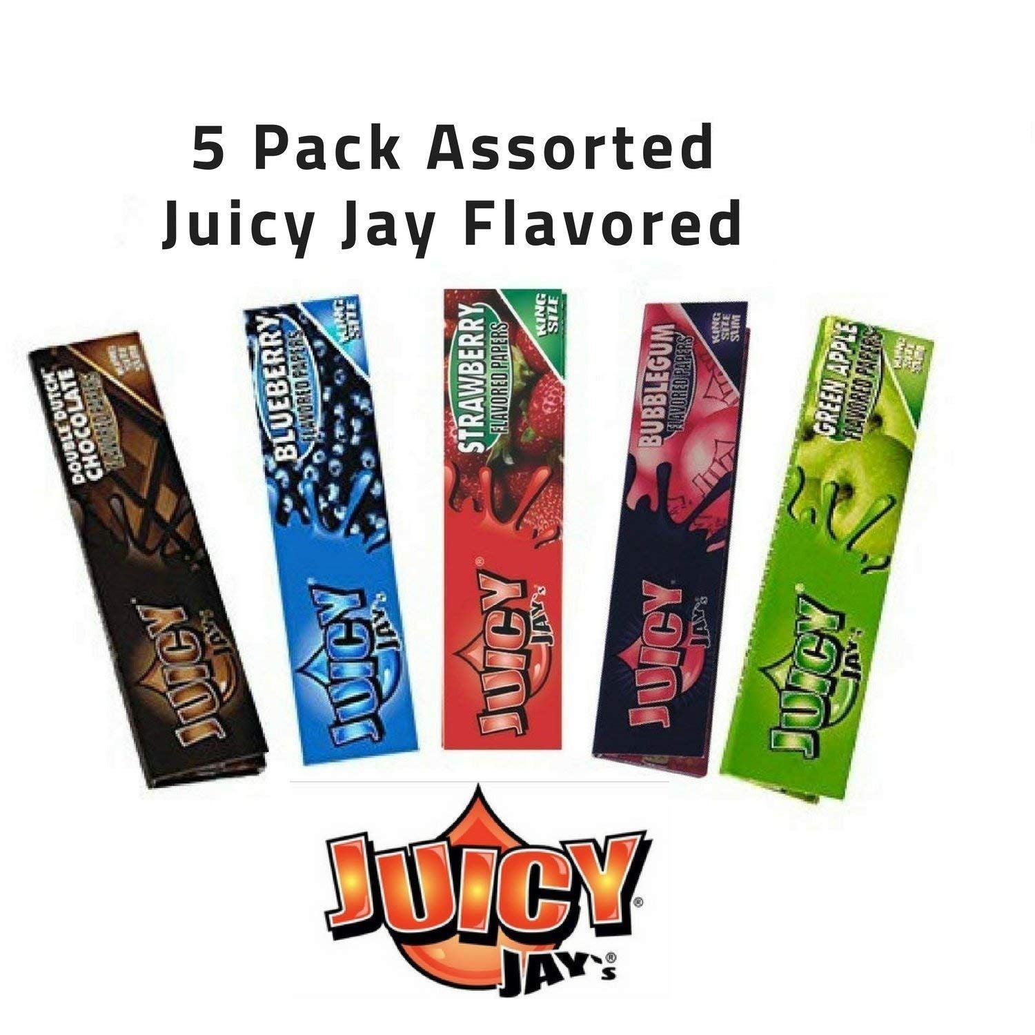 2本セット！【CRDH×THXE 60%】JUICY JOLLY Buy Juicy Jay's Flavored Rolling Smoking Joint Paper