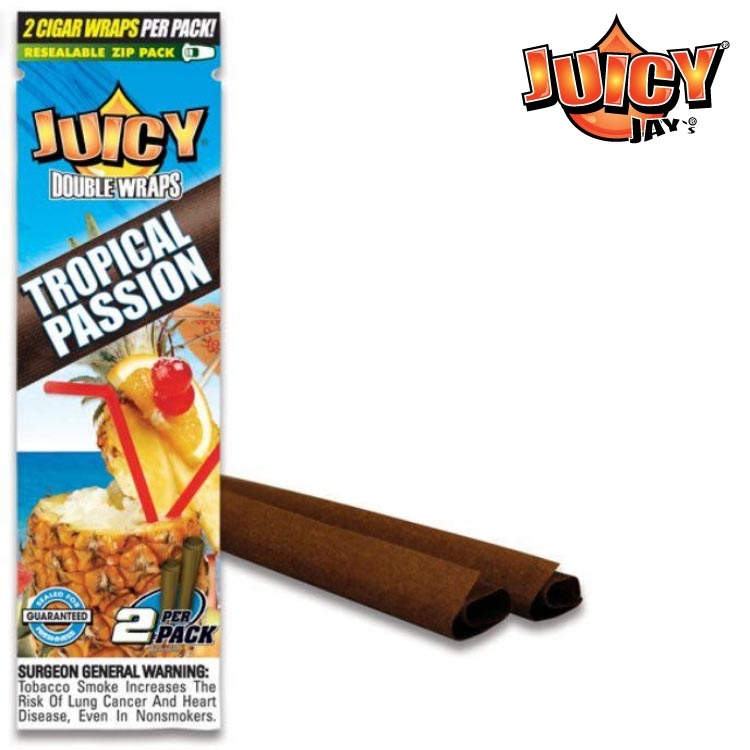Juicy Double Wraps Blunt - Tropical Passion Flavour