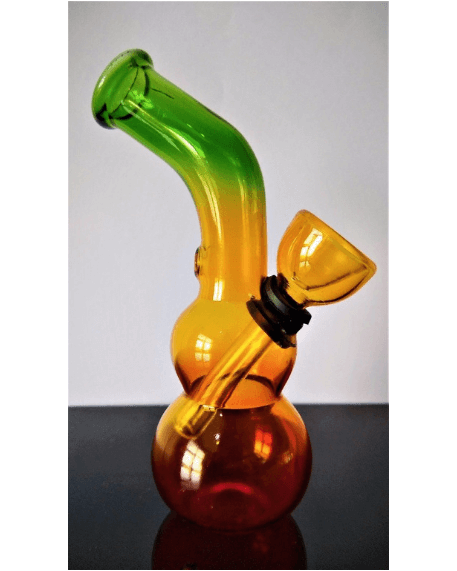 6 Inch Raasta Transparent Glass Bong