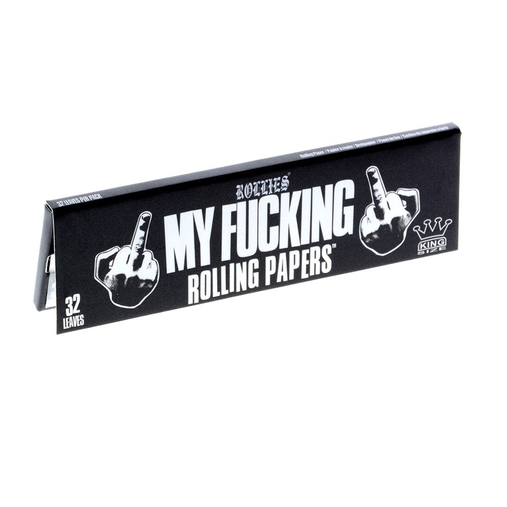 Rollies 'My F'Kn Paper' Rolling Paper King Size