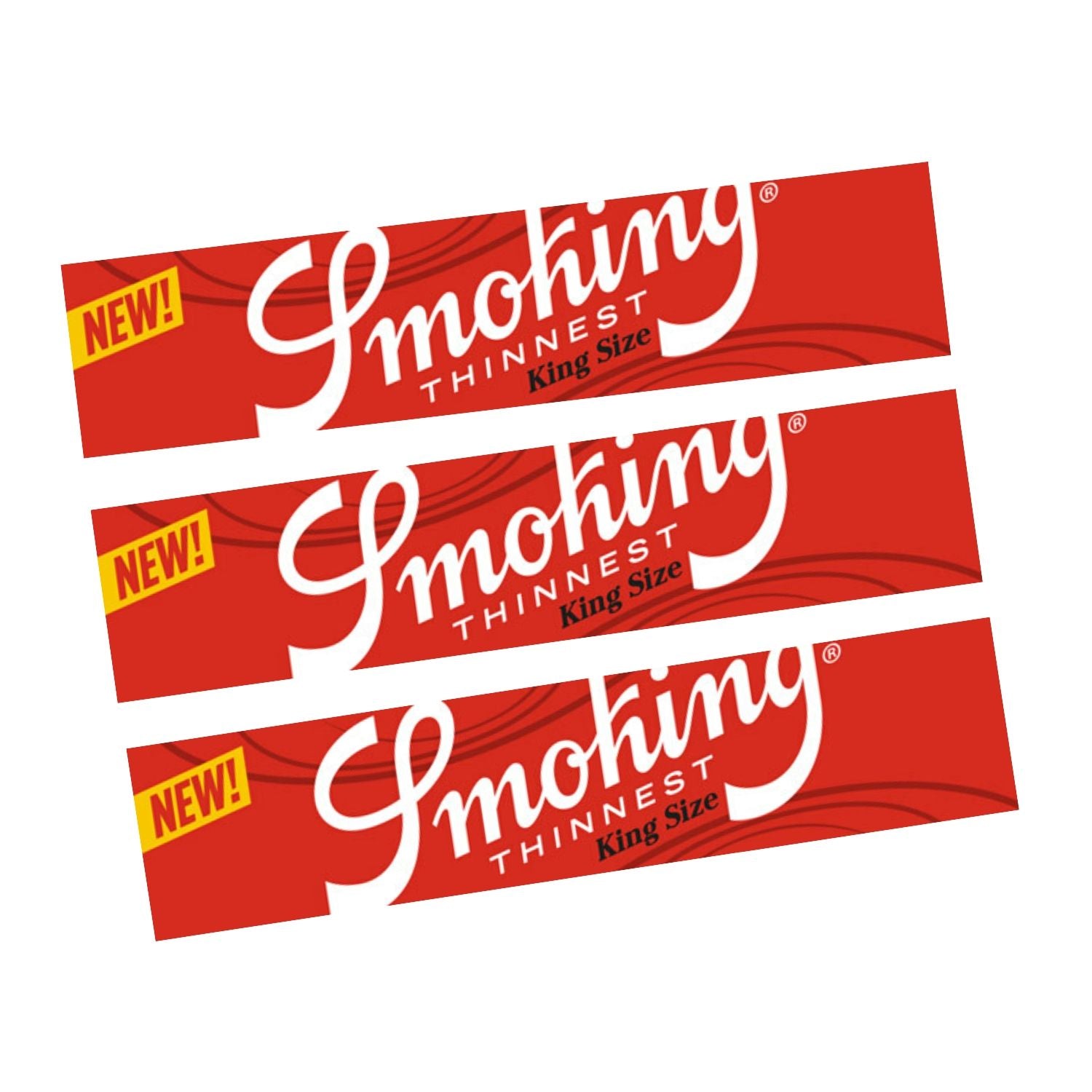 SMOKING Red Thinnest Rolling Paper King Size