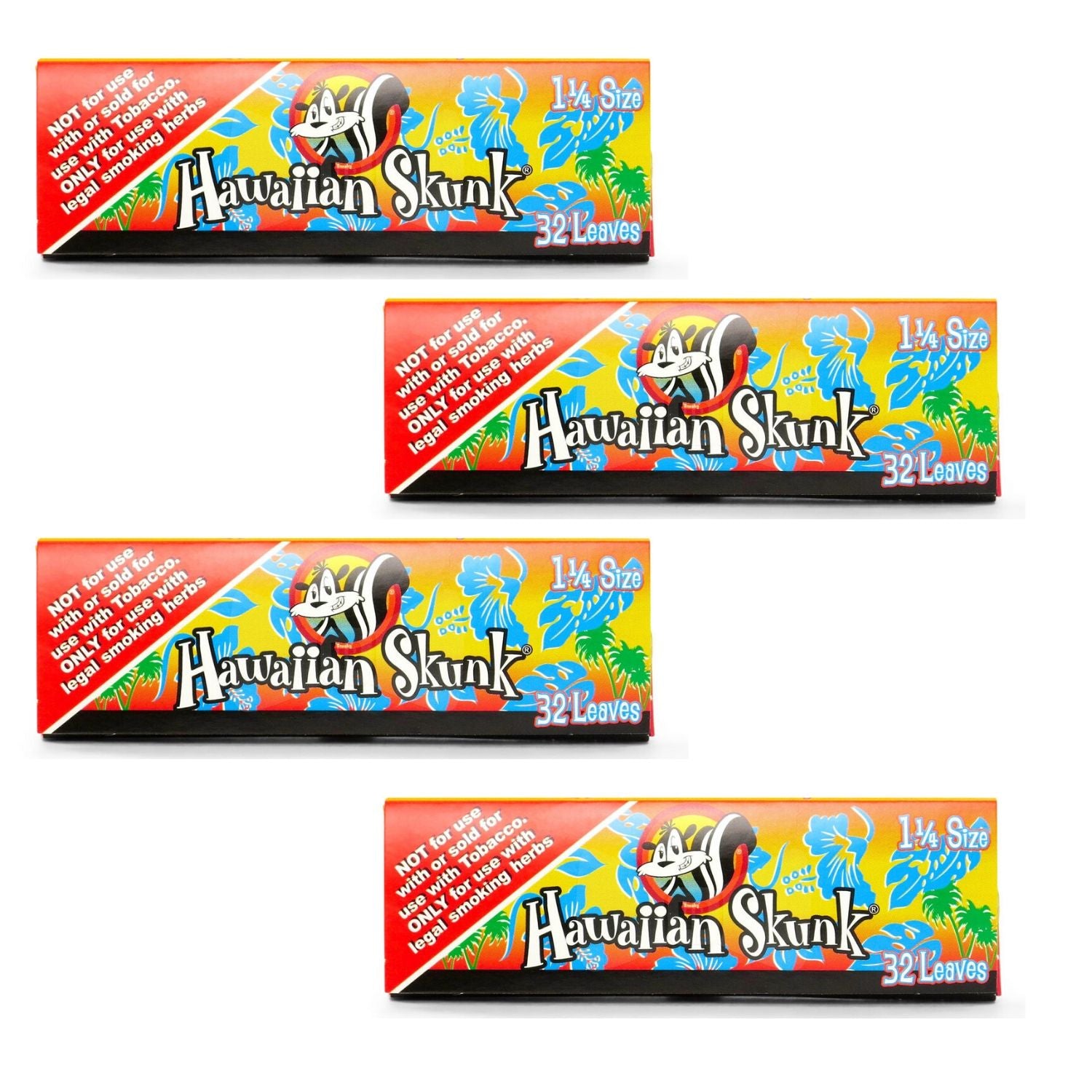 Skunk Organic Hawaiian Rolling Paper 1 1/4 Size