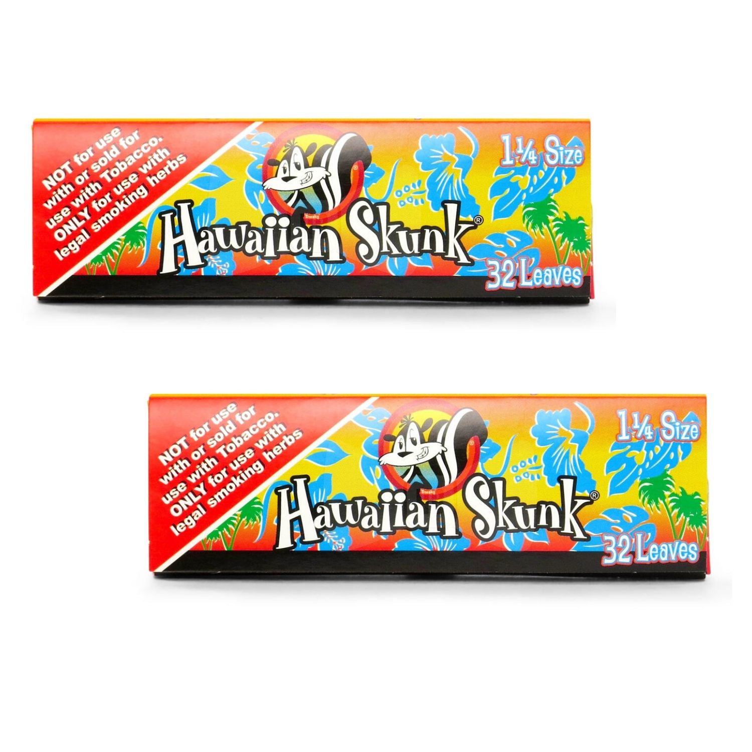 Skunk Organic Hawaiian Rolling Paper 1 1/4 Size